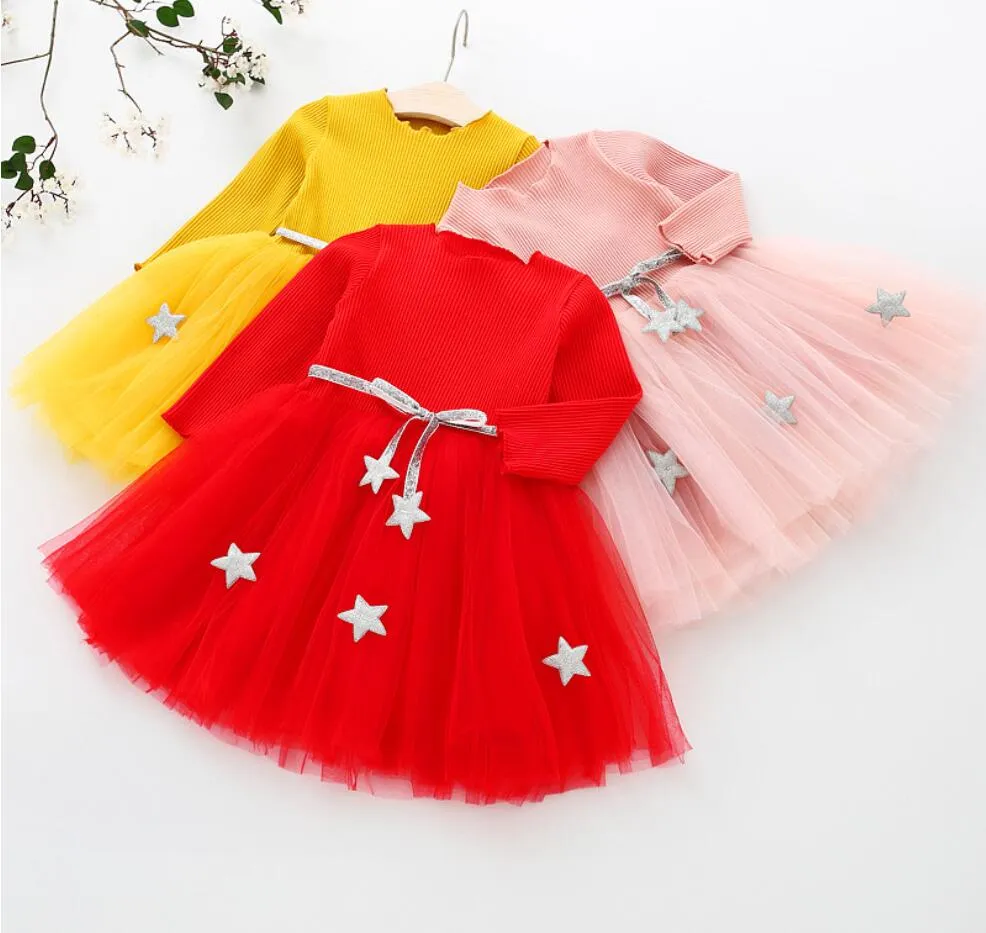 Silver Stars Tutu Dress