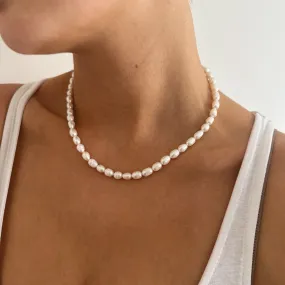 Single Pearl Necklace