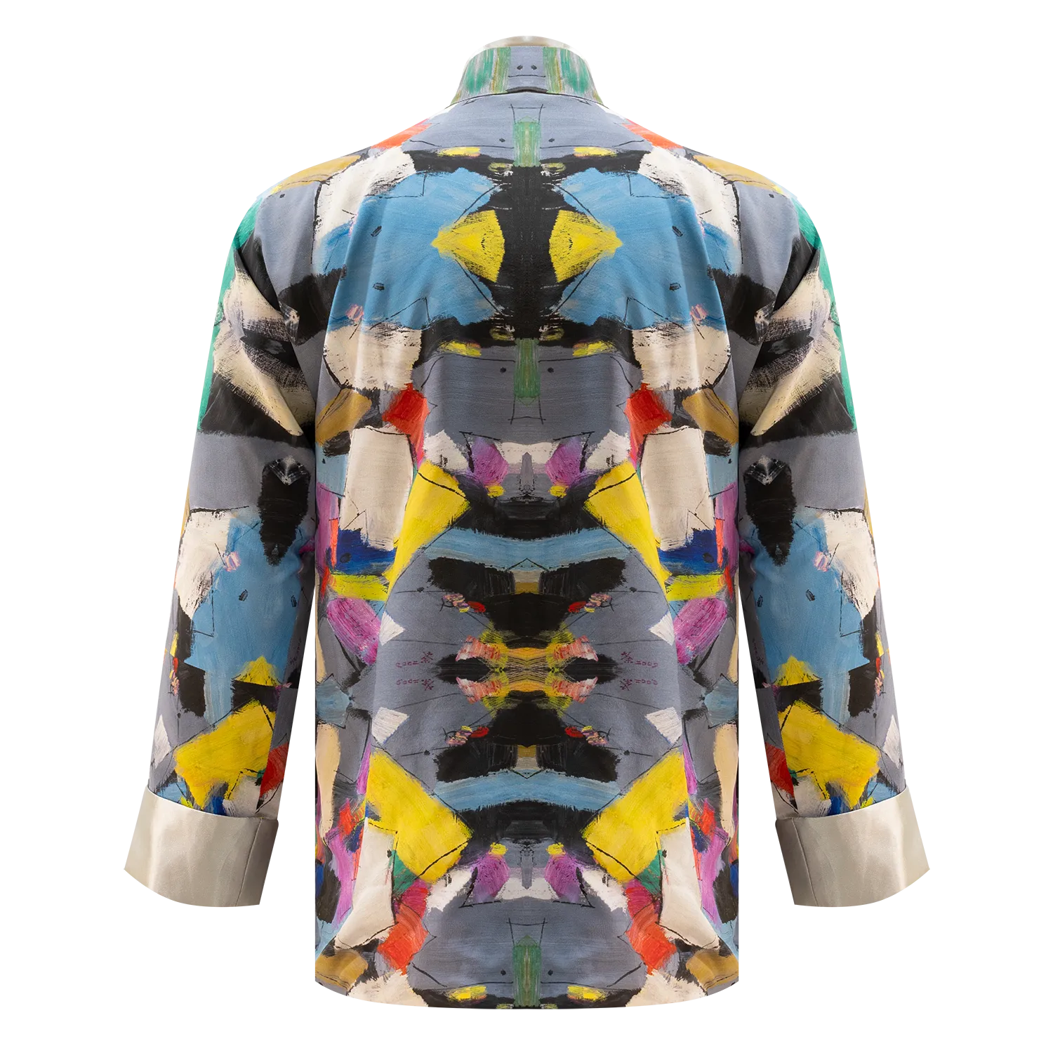 SPARKLE BY KAREN CHAN x HKMoA【PATCHWORK】100% Silk Tang Jacket / Kung Fu Jacket(百衲衣)(吳冠中)