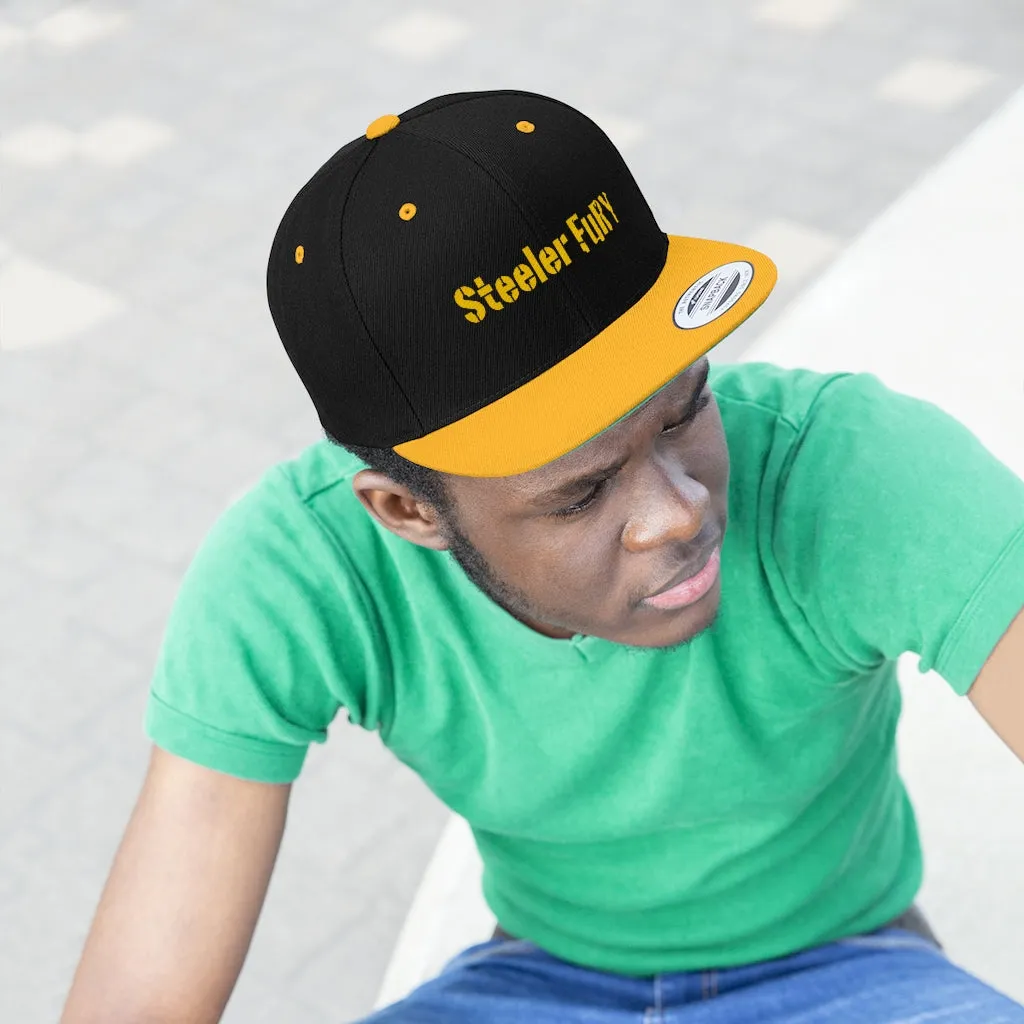 SteelerFury Flat Bill Hat