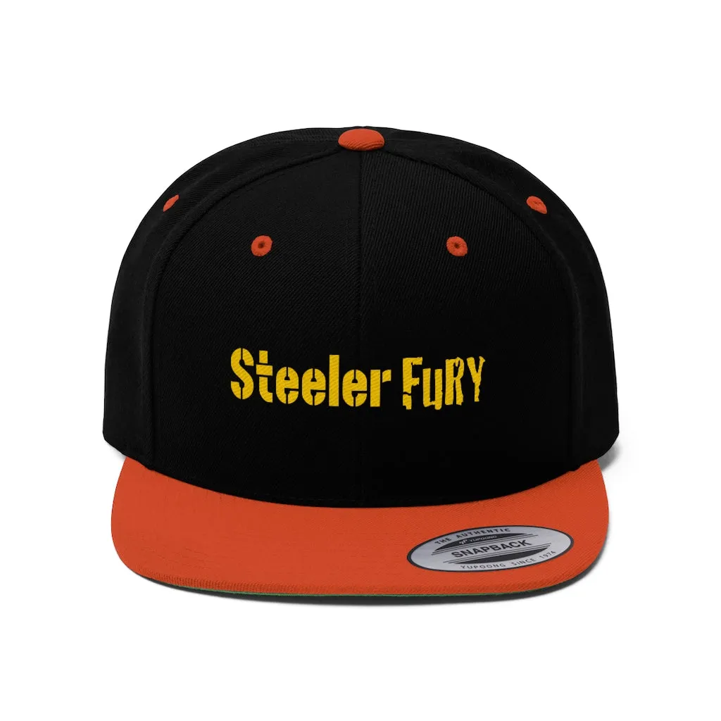 SteelerFury Flat Bill Hat