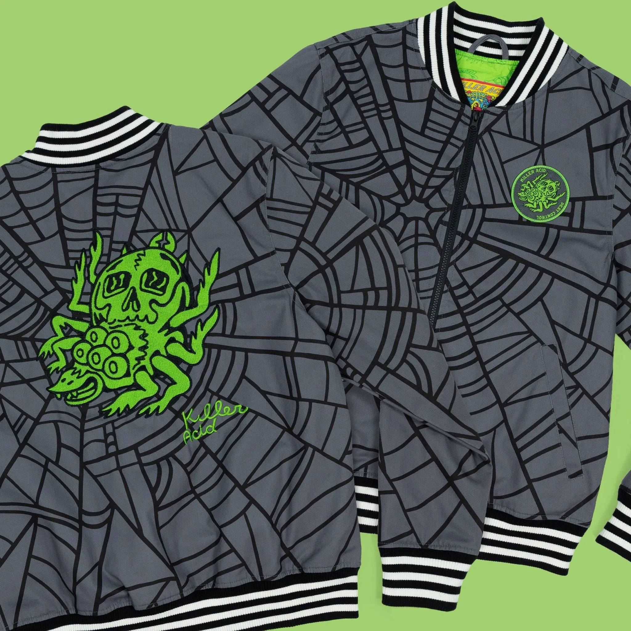 Tangled Web Varsity Jacket