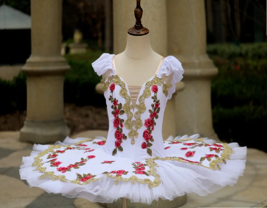 #TT668 Beautiful Spanish Inspired - Debut Classical Pancake Tutu