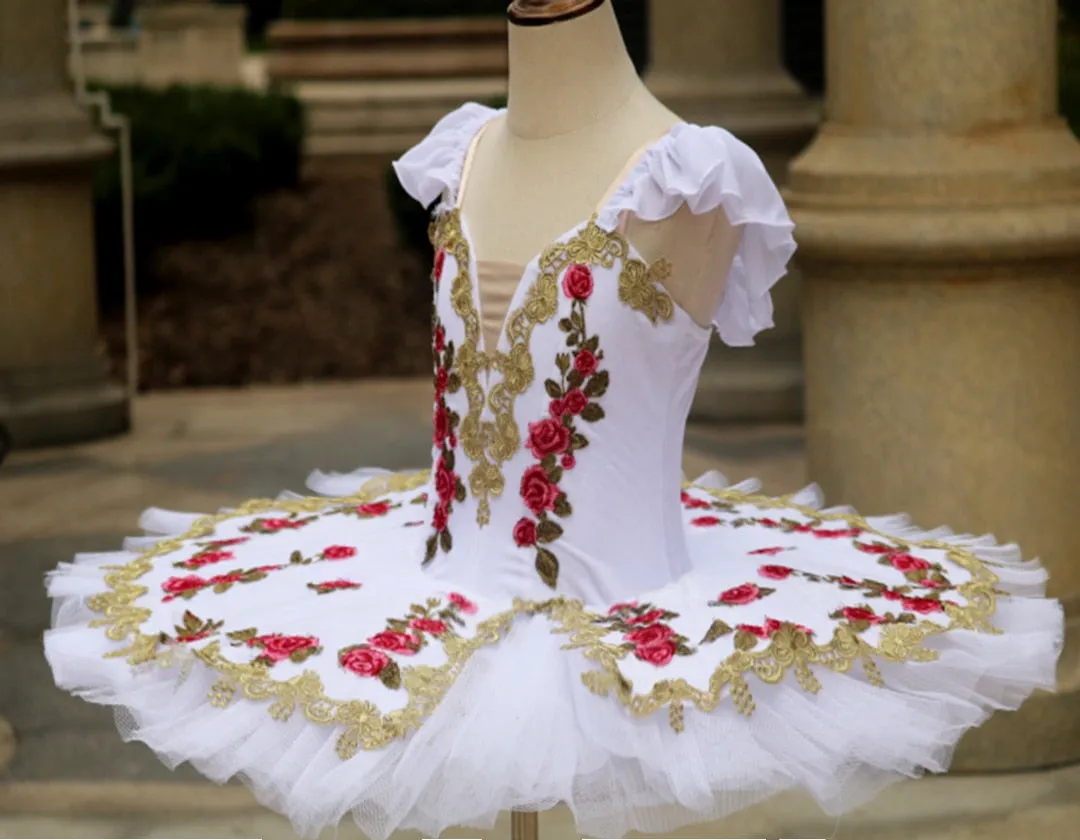 #TT668 Beautiful Spanish Inspired - Debut Classical Pancake Tutu