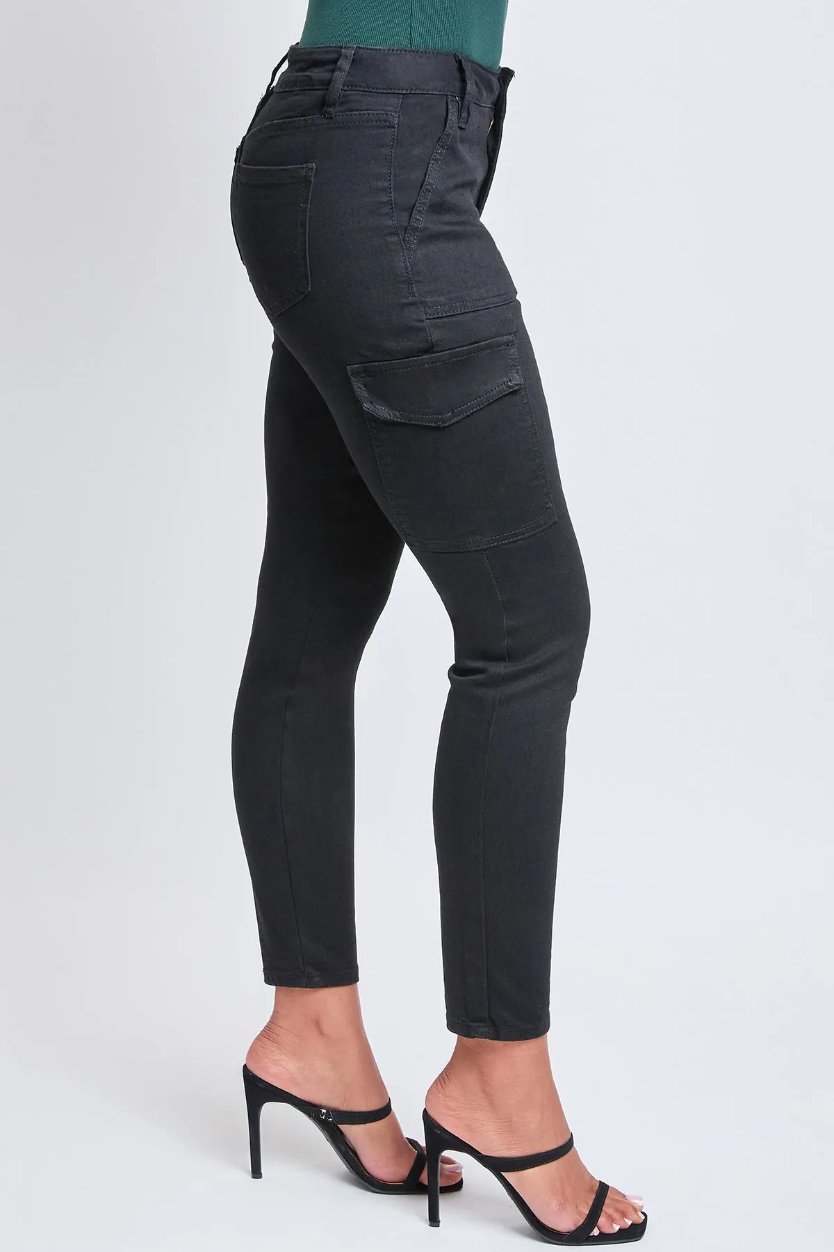 Women's High Rise Skinny Cargo Jeans